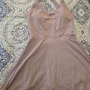 HALARA Strapless Mauve Dress